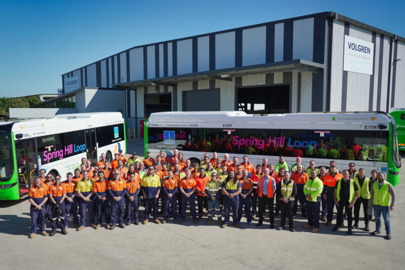 Delivery to Translink Marks Volgren’s 50th Battery Electric Bus – Volgren