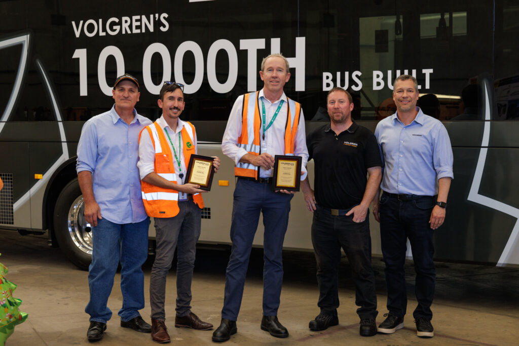Volgren Delivers its 10,000th Locally Built Bus in Australia – Volgren