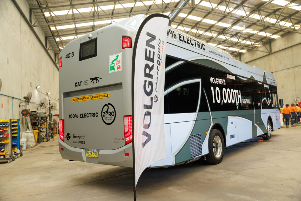 Volgren Delivers its 10,000th Locally Built Bus in Australia – Volgren