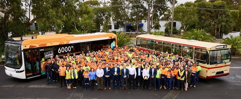 6,000th Bus Built at Dandenong