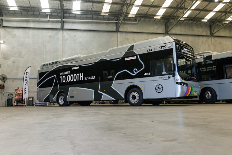 Volgren Delivers its 10,000th Locally Built Bus in Australia