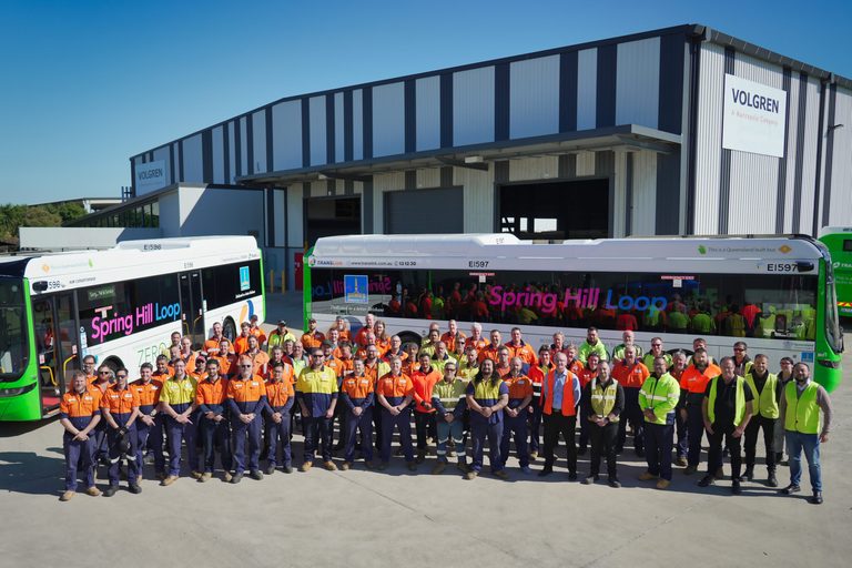 Delivery to Translink Marks Volgren’s 50th Battery Electric Bus